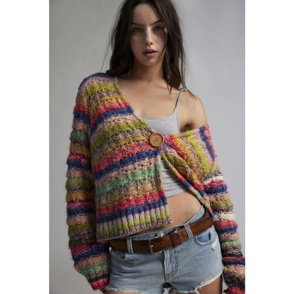 NWT Urban Outfitters Kimchi Blue Sam Cardigan - Picture 1 of 11